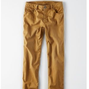american eagle five pocket khaki